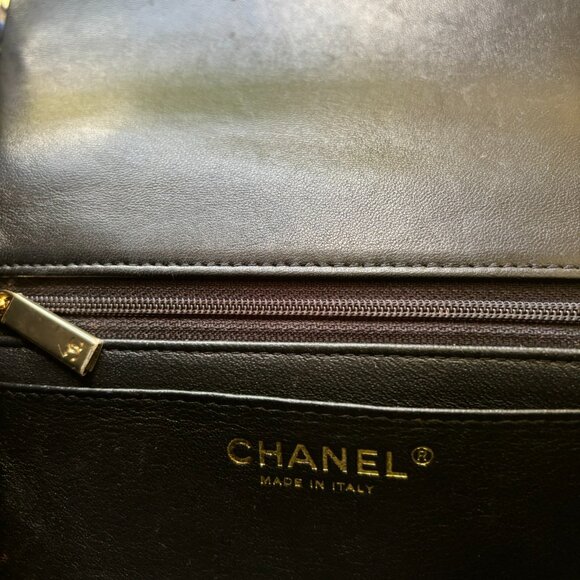 CHANEL Quilted Leather Mini Flap Bag with Top Handle - Picture 13 of 16